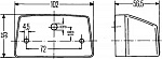 Фонарь освещения номерного знака слева/справа (P21W) MAN EL,F 2000,F 9,F 90,F 90 Unterflur,M 90,SG,SL II,TGA,TGL