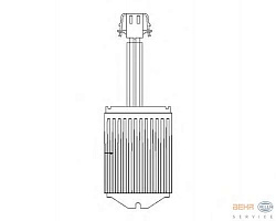 Сопротивление моторчика печки AUDI A2 (8Z0) SEAT CORDOBA (6L2),IBIZA IV (6L1),IBIZA V (6J5) SKODA FABIA,ROOMSTER (5J) VW POLO (9N_)