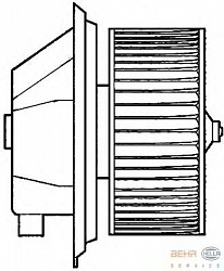 Моторчик печки ALFA ROMEO 145 (930),146 (930),155 (167),GTV (916C_),SPIDER (916S_) FIAT BRAVA (182),BRAVO I (182),COUPE (FA/175),MAREA (185),MAREA Weekend (185),TEMPRA (159),TEMPRA S.W. (159),TIPO (160) LANCIA DEDRA (835),DEDRA SW (835),DELTA II (836)
