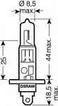 H1 12V- 55W (P14,5s)  (блистер 1шт.)