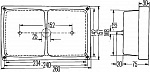 Фонарь сигнала торможения, слева, справа, P21W, с поворотником, с сигналом торможения