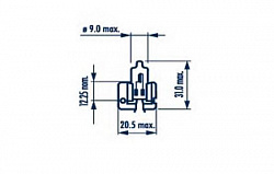 Лампа H2 24V- 70W (X511)