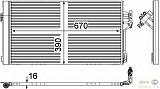 Конденсатор, кондиционер MERCEDES-BENZ VIANO (W639),VITO / MIXTO фургон (W639),VITO автобус (W639)
