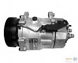 Компрессор кондиционера 12V, oval