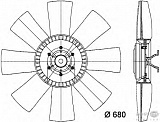 ВЕНТИЛЯТОР, ОХЛАЖДЕНИЕ ДВИГАТЕЛЯ - АВТОМОБИЛЬ КОММЕРЧ. НАЗНАЧЕНИЯ