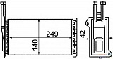 Радиатор печки  FORD SCORPIO 85-98, SIERRA 87-93 =83BG18B539AA