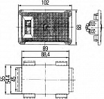 Фонари освещения салона, K (10W), со светом в салоне