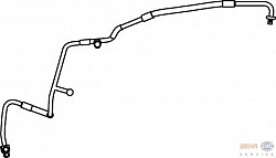 Трубопровод высокого / низкого давления, кондиционер FORD MONDEO III (B5Y),MONDEO III седан (B4Y),MONDEO III универсал (BWY)