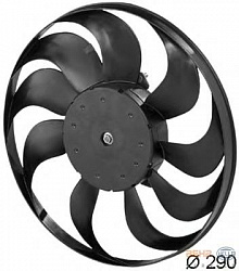 Вентилятор охлаждения двигателя SEAT CORDOBA (6L2),IBIZA IV (6L1) SKODA FABIA (6Y2),FABIA Combi (6Y5),FABIA Praktik,FABIA седан (6Y3) VW FOX (5Z1, 5Z3),POLO (9N_),