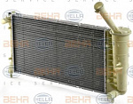 Радиатор охлаждения двигателя FIAT IDEA LANCIA MUSA (350),YPSILON (843)