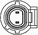 Датчик вращения коленвала Dacia, Nissan, Renault = 6PU 009 110-401