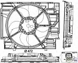 Вентилятор охлаждения двигателя BMW (E60),5 Touring (E61)