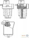 БЛОК УПРАВЛЕНИЯ ОТОПИТЕЛЕМ BMW E38/39/X5(E53)/RANGE ROVER