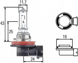 H11 12V-55W (PGJ19-2)