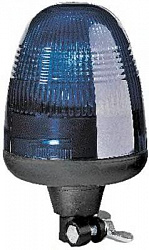 Проблесковый маячок, KL Rotaflex FL (H1) синий, на трубу 12V