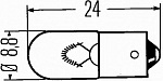 T2W 24V-2W (BA9s)