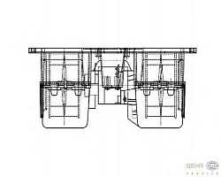 Моторчик печки VOLVO FH 12,FM 12,FM 9