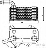 Масляный радиатор AUDI A3 (8P_),A4 (8EC, B7),A4 Avant (8ED, B7),A4 кабрио (8H7, B6, 8HE, B7),A6 (4F2, C6),A6 Avant (4F5, C6),TT (8J3),TT Roadster (8J9) SEAT ALTEA (5P1),ALTEA XL (5P5, 5P8),EXEO (3R2),EXEO ST (3R5)