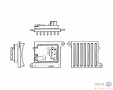 Сопротивление моторчика печки MERCEDES-BENZ (W203),(S204),(CL203),(C209),(A209),(S211),(W163),(W220),(W221),