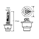 D2R 85V-35W (P32d-3) (Osram)