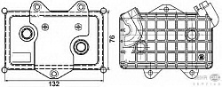 Масляный радиатор MERCEDES-BENZ (W202),C-CLASS универсал (S202),