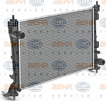Радиатор охлаждения двигателя FIAT DOBLO (263)