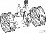 Моторчик печки BMW (E60),5 Touring (E61),6 (E63),6 кабрио (E64)