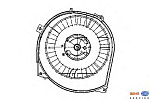 Моторчик печки MERCEDES-BENZ S-CLASS (W126),S-CLASS купе (C126)