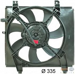 Вентилятор охлаждения двигателя HYUNDAI MATRIX (FC)