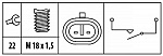 Выключатель, фара заднего хода OPEL ASTRA H,ASTRA H седан,ASTRA H универсал,CORSA D,SIGNUM,VECTRA B,VECTRA C,,ZAFIRA B (A05)