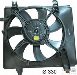 Вентилятор охлаждения двигателя HYUNDAI ACCENT II (LC),ACCENT седан (LC),MATRIX (FC)