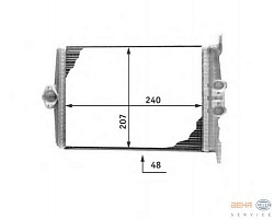 Радиатор печки MERCEDES-BENZ S-CLASS (W140),S-CLASS купе (C140)