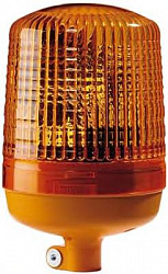 Проблесковый маячок, KL 7000 R (H1) жёлтый, на кронштейн 24V