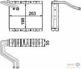 Испаритель кондиционера VOLVO S80 II (AS),V70 III (BW),XC70 II