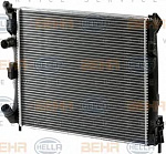 Радиатор охлаждения двигателя RENAULT CLIO II (BB0/1/2_, CB0/1/2_)