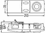 Фонари освещения салона, P21W R10W, со светом в салоне, с лампой для чтения