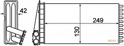 Радиатор печки PEUGEOT 307 (3A/C),307 Break (3E),307 CC (3B),307 SW (3H)
