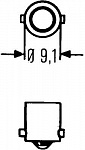 Лампа 6W BA9S