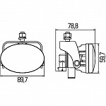 Фара дальнего света FF-40 (комплект 2 фары) H11 Ref. 12,5