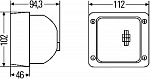 Ultra-Beam Standard Фара рабочего освещения (H3) 12V (close range)