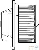 Моторчик печки FIAT BARCHETTA (183),PUNTO (176),PUNTO Van (176L),PUNTO кабрио (176C) LANCIA Y (840A)
