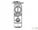 Расширительный клапан кондиционера MAN F 2000,F 90,F 90 Unterflur,M 2000 M,M 90 VOLVO FL 6