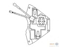 Сопротивление моторчика печки AUDI A4 (8D2, B5),A4 Avant (8D5, B5) SKODA SUPERB (3U4) VW PASSAT (3B2),PASSAT (3B3),PASSAT Variant (3B5),PASSAT Variant (3B6)