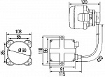 D 90мм Модуль дальнего света ксенон Classic (D2S, FF, c блоком) 12V без габарита