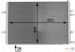 Интеркулер AUDI A8 (4H_)