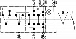 Выключатель спецсигнала (мигалки), W1,2W