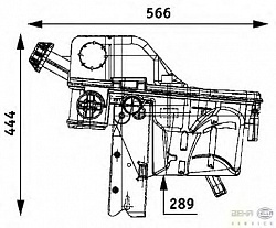 Renault Laguna II 01/01-> Фонарь задний  правый