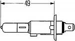 Лампа H1 24V, 70W (P14,5s)
