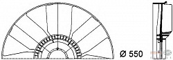 Крыльчатка вентилятора, охлаждение двигателя IVECO EuroCargo MERCEDES-BENZ UNIMOG