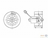 Моторчик печки BMW (E36),3 Touring (E36),3 кабрио (E36),3 купе (E36)